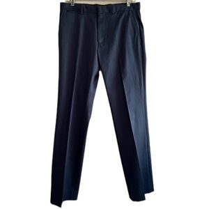Theory Men’s Navy Blue High Rise Hook & Bar Dress Pant Size 30